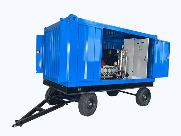 Hydrostraalapparatuur met dubbel-kanon van 1000 bar