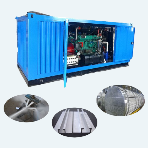 22000Psi petrochemische reinigings-hydrostraalapparatuur