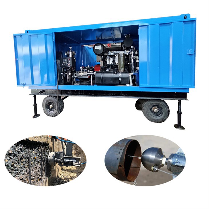29000Psi hogedruk hydro-intelligent betonsloopsysteem