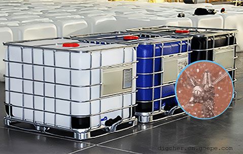 IBC-tank automatisch reinigingswaterjettingsysteem