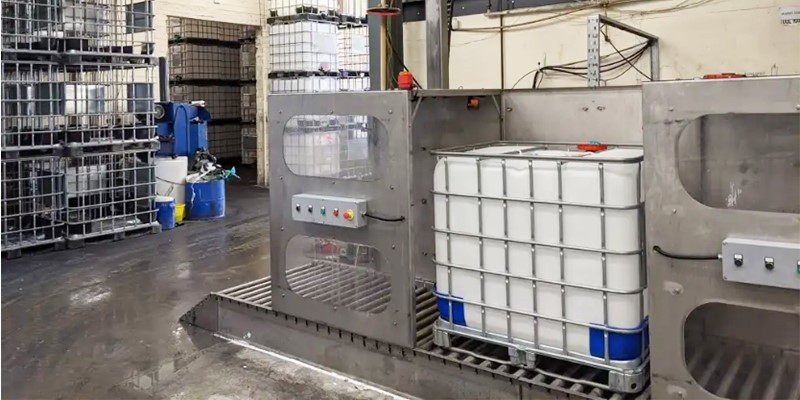 IBC tank automatic cleaning23 IBC tank automatic cleaning23