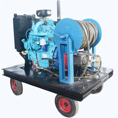 Dieselmotor riool ontstopping afvoerreinigingsmachine