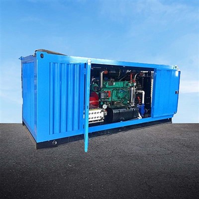 Industriële hydrostraalmachine